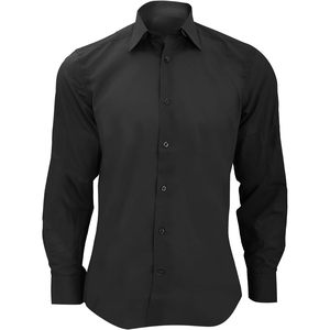 Camisa de Popelina Entallada de Fácil Cuidado para Hombre, Colección Personalizada - Product Image 2