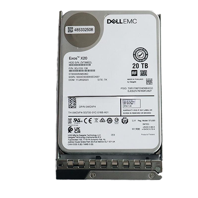 New 20TB SATA 6Gbps 512e 7.2K Hot-swappable Supported 3.5" Internal Server Hard Drive Enterprise-grade Helium CMR Hard Drive