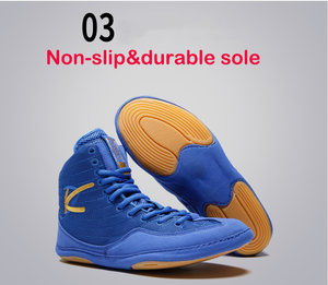 Nuove Scarpe Professionali da Lotta con Fodera in Rete e Suola Antiscivolo per Uso Estivo/Invernale - Product Image 4