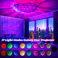 Moon Light Full Color Home Cinéma Accent Smart LED Night Dynamic Starry Sky Projector pour chambre à coucher