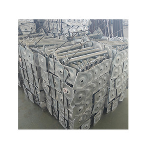 Piastra di Base a U Regolabile in Acciaio Q235 Zincato a Caldo, Moderna e ad Alta Resistenza, per Ponteggi e Casseforme 100-500KG - Product Image 5