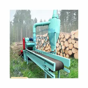 Otomatik besleme ağacı ağaç ezme makinesi talaş ağaç ezme makinesi ahşap talaş makinesi