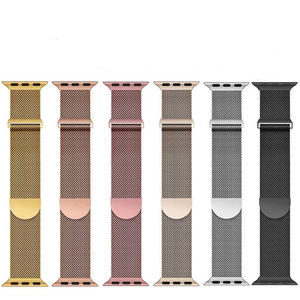 สายรัดโลหะสแตนเลสห่วงตาข่ายสไตล์มิลานคุณภาพระดับพรีเมียมสำหรับ Apple Watch ULTRA <span class=keywords><strong>2</strong></span> 49mm ซีรีส์10 9 46mm 45mm - Product Image 5