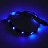 Bande lumineuse LED flexible et colorée de 30 cm, étanche, pour décoration automobile, feux de jour et d'ambiance