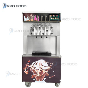 Hot bán ý 7 vòi phun tự động thương mại Máy làm kem mới sử dụng mềm phục vụ Gelato Maker cho sữa Nuts-Giá Kinh Tế - Product Image 3