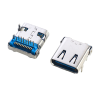 Connecteur femelle U20001 24 broches USB-C USB 3.2 Type-C pour POS, GPS, charge rapide – Vente chaude en Inde, Turquie, Malaisie, Vietnam