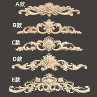 Cadre photo miroir ovale en bois massif sculpté, style européen, non fini, pour décoration murale DIY