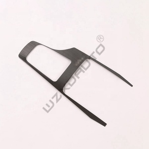 WZXD Black Titanium Steel Style Interior Car Moulding Parts Brushed <b>Cover</b> Stickers <b>Window</b> Trim for Fortuner 2016 - Product Image 5