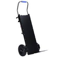 [Conforme CE] Chariot électrique monte-escaliers en alliage d'aluminium durable 200kg 300kg 400kg, cadre léger, haute maniabilité