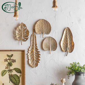 Décoration murale Feuille de Fer du Septième Jour, Or, Décoration suspendue pour la maison, Art mural pour salon et chambre - Product Image 3