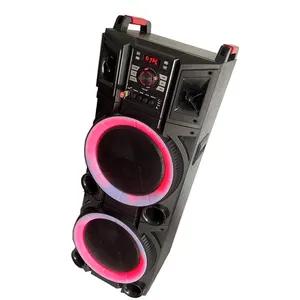 Sıcak satış şarj edilebilir pil powered 12 inç subwoofer ev aktif profesyonel bluetooth sahne hoparlörler