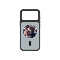 Étui de téléphone intelligent de luxe I-p5 avec écran, notification de message BT, alerte audiovisuelle, prévisualisation de la caméra à distance en temps réel