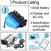 Batterie de vélo électrique au lithium triangulaire 48V 52V 72V 20Ah 28Ah 30Ah en gros, BMS 50A pour vélo électrique 2000W avec chargeur inclus
