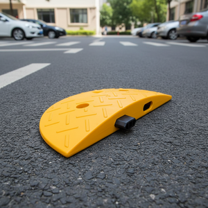 Rubber-Backed PVC Speed Bump Cover 40 X 20 X 4 cm Made of Durable Plastic - Product Image 3