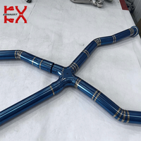 Système d'échappement arrière droit en alliage de titane, silencieux finition poli miroir, épaisseur 1,5 mm pour Lexus 5.0L V8