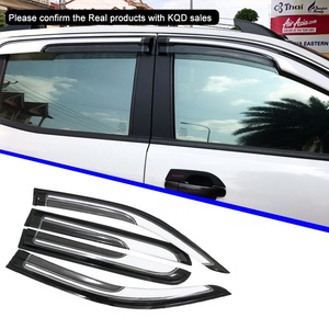 Car Weather Rain shields Windoe Visor Door Visor for Toyota Hilux 2015 - Product Image 4