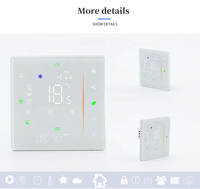 Beca BAC-006 série Wifi écran tactile Thermostat numérique pour ventilo-convecteur Central climatiseur mural carré Lora Lora
