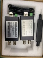 Mini convertidor de video a fibra 3G SDI con datos y conector LC de fibra monomodo de salida de bucle 20KM para transmisión