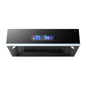 Hotte aspirante Xinfei en gros - Modèles compacts <span class=keywords><strong>de</strong></span> style chinois à forte aspiration avec commande tactile et verre trempé pour cuisines domestiques et locations - Product Image 5