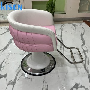 เก้าอี้ทำผมเด็ก Kisen Luxury สำหรับร้านเสริมสวย เก้าอี้ตัดผมเด็กแบบมืออาชีพ พับได้ ยกขึ้นลงได้ พร้อมปั๊มไฮดรอลิกขนาดใหญ่ เฟอร์นิเจอร์ร้านเสริมสวย - Product Image 2