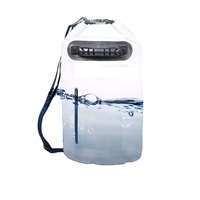 Mochila Impermeable de PVC de 30L para Camping y Senderismo