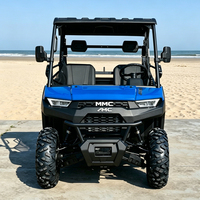 Promotion : Chariot de golf électrique 4 places 4x4, motorisé par énergie solaire 72V, 7500/10000/15000W, type Dune Buggy UTV