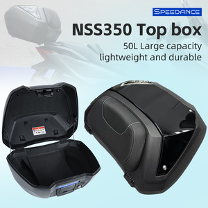 Pack de coffres de rangement intelligents pour moto Honda Forza 350 NSS350, <span class=keywords><strong>avec</strong></span> système de fixation rapide, étanche, pour bagages arrière - Product Image 1