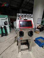 Vente chaude : Cabine de sablage manuelle humide et sèche pour le nettoyage des surfaces et l'élimination de la rouille métallique, cabine de sablage à vapeur