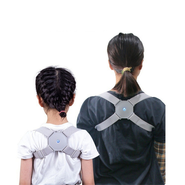 New Design Adjustable Posture Corrector USB Children Intelligent Sensor Vibration Advanced Smart Back Posture Corrector Belt