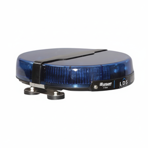 Mini barre lumineuse magnétique de haute qualité (bleu-bleu) 34x28x10cm 1.2kg pour toit de véhicule, urgence, ambulance E-1134 M-M Ileritraffic - Product Image 2