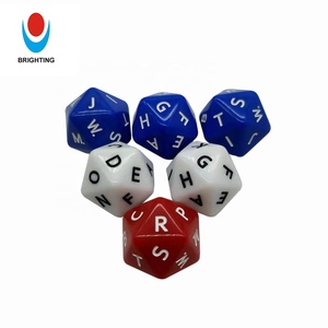 <strong>20</strong> <strong>Sided</strong> DND Custom LOGO in Stock Polyhedral 16mm High Quality Acrylic Online Store Playing Game Toy Components Engraved <strong>Dice</strong> - Product Image 6