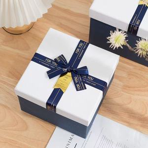 Luxury Jewelry Necklace Bracelet Packing Ribbon <b>Gift</b> <b>Box</b> Custom <b>Empty</b> Rigid Cardboard Perfume Lipstick Birthday <b>Gift</b> <b>Box</b> - Product Image 1
