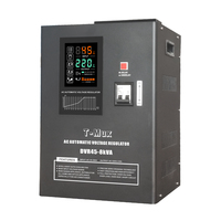 Régulateur de tension CA monophasé à commande par relais, large plage d'entrée 45V-280V, 8kVA, pour climatiseurs et réfrigérateurs