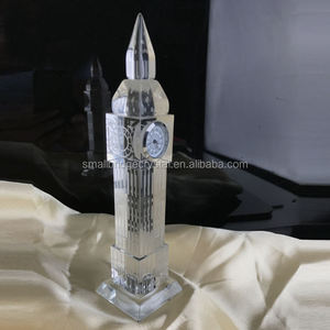 Small Bridge Wholesale Customization London <strong>Big</strong> Ben Souvenir Gifts 3d <strong>Crystal</strong> Building Model Sandblasting Glass <strong>Crystal</strong> Model - Product Image 6