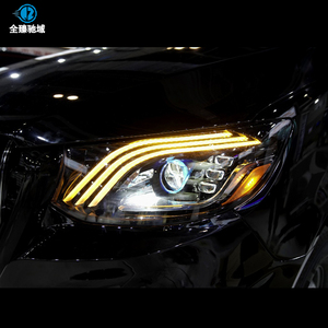 2018-<span class=keywords><strong>2025</strong></span> + cho Mercedes Benz spendtl Đèn pha lắp ráp, sửa đổi với ống kính Aurora MAYBACH dẫn đèn pha lắp ráp - Product Image 6