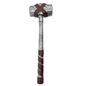 Marteau Viking Géant d'Halloween, Accessoire de Costume, Marteau du Tonnerre, Grande Arme de <span class=keywords><strong>Film</strong></span> Zombie, Accessoires en PE, 60 cm, Prix d'Usine - Product Image 4
