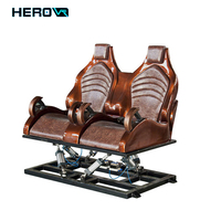 HEROVR Dynamic Platform VR Máquina de juego 6-12 asientos Simulador de realidad virtual Aluminio Mini X Rider 3D 4D 5D Cine para uso doméstico