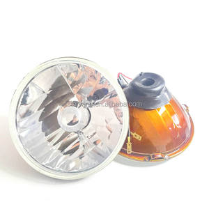 Nuevo producto de Metal de cristal redondo de 7 pulgadas con estacionamiento T10 6014/6024 Faro de haz semisellado para accesorios de coche de camión Tractor - Product Image 6