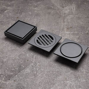 ที่เสียบกระเบื้องทรงสี่เหลี่ยมทำจากสแตนเลสใช้ในครัวล้างออกได้สำหรับฝักบัวแปรงระบายน้ำที่พื้น - Product Image 3