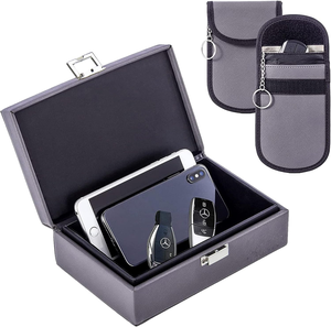 Sac de blocage de signal avec logo personnalisé Protecteur de <span class=keywords><strong>voiture</strong></span> antivol Faraday Security Faraday Box Sac de blocage de signal <span class=keywords><strong>RFID</strong></span> - Product Image 1