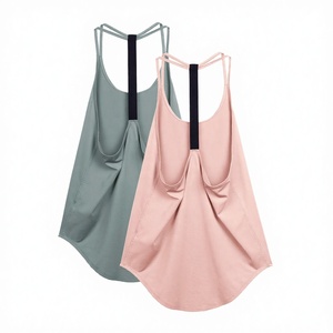 Custom Logo Women's Summer Fitness Yoga Sleeveless Stand Collar <b>Crop</b> <b>Tops</b> Breathable Soft Eco-Friendly Sports Gym Tank <b>Tops</b> - Product Image 3