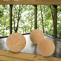 Promotion d'usine 50-180mm boule de Yoga en liège naturel pour Massage et exercice équipement d'exercice de qualité supérieure