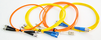 Kabel Patch serat pabrik Lclc Sc Apc Upc kabel serat dalam ruangan 5M 10M kabel Patch kabel FTTH dupleks Mode tunggal