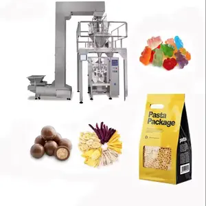 Fully automatic snack food pouch microwave popcorn packing machine