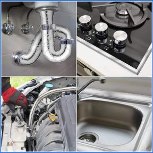 <span class=keywords><strong>Ruban</strong></span> de feuille d'aluminium Isolation <span class=keywords><strong>Adhésif</strong></span> en métal <span class=keywords><strong>Haute</strong></span> <span class=keywords><strong>température</strong></span> <span class=keywords><strong>Ruban</strong></span> HVAC robuste pour le système de conduits d'<span class=keywords><strong>échappement</strong></span> du séchoir - Product Image 5