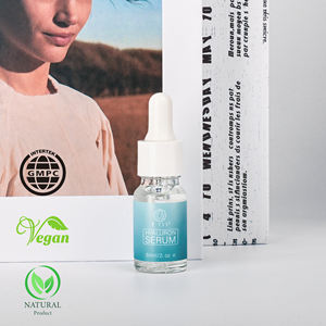 Sérum hydratant à l'aloe vera biologique, à l'acide hyaluronique, à la vitamine C et E, pour le visage, soin de la peau du visage, sérum à l'acide hyaluronique - Product Image 5