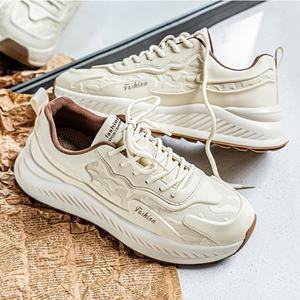 Nouveauté d'usine, chaussures décontractées pour hommes, semelle épaisse, augmentant la taille, polyvalentes, chaussures décontractées tendance, respirantes - Product Image 6
