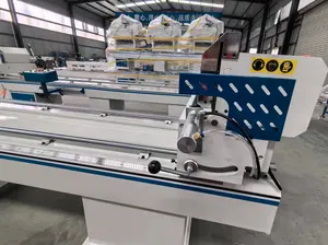 High Precision Intelligent Cutting Center For Aluminum Profiles The Moving Part Adopts High Precision Linear Guide Pair