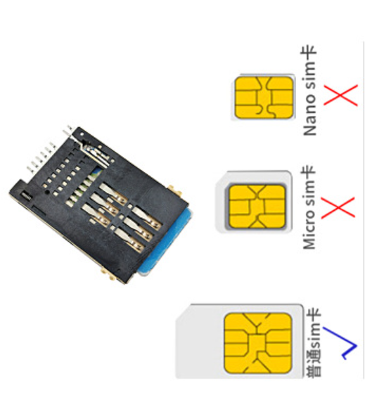 6pin SIM Card Socket Holder - Micro Sim Adapter Connector