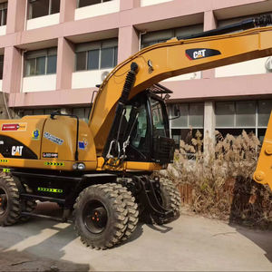 Low Working Hours Used <b>Cat</b> M315D2 <b>Wheel</b> Excavator Second Hand Caterpillar 15 ton Hydraulic Digger - Product Image 1